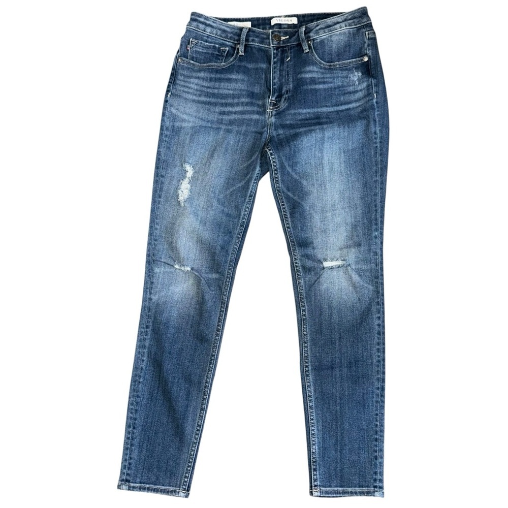 Vigoss Marley Skinny Jeans Women’s 29 Medium Wash Stretch Denim Y2K